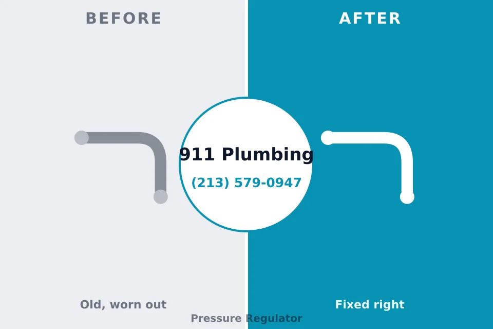 Before and after: plumbing repair Southern Pines, NC
